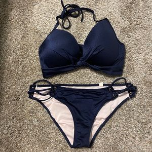 Shade and Shore (Target) Navy Blue Bikini